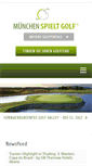 Mobile Screenshot of muenchen-spielt-golf.de
